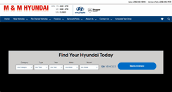 Desktop Screenshot of mmhyundai.com